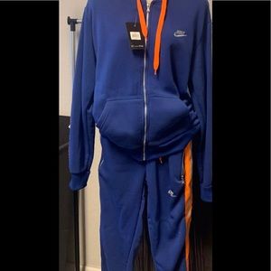 Nike two piece sweat suit
